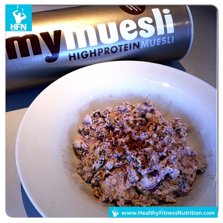 Highprotein Müsli von Mymuesli