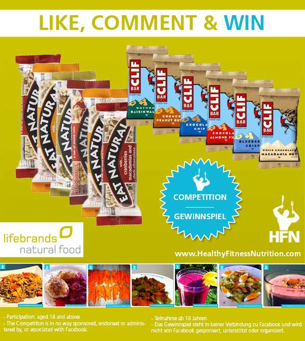 Clif bar + Eat Natural Gewinnspiel